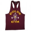 Factory price custom logo t back gym singlet